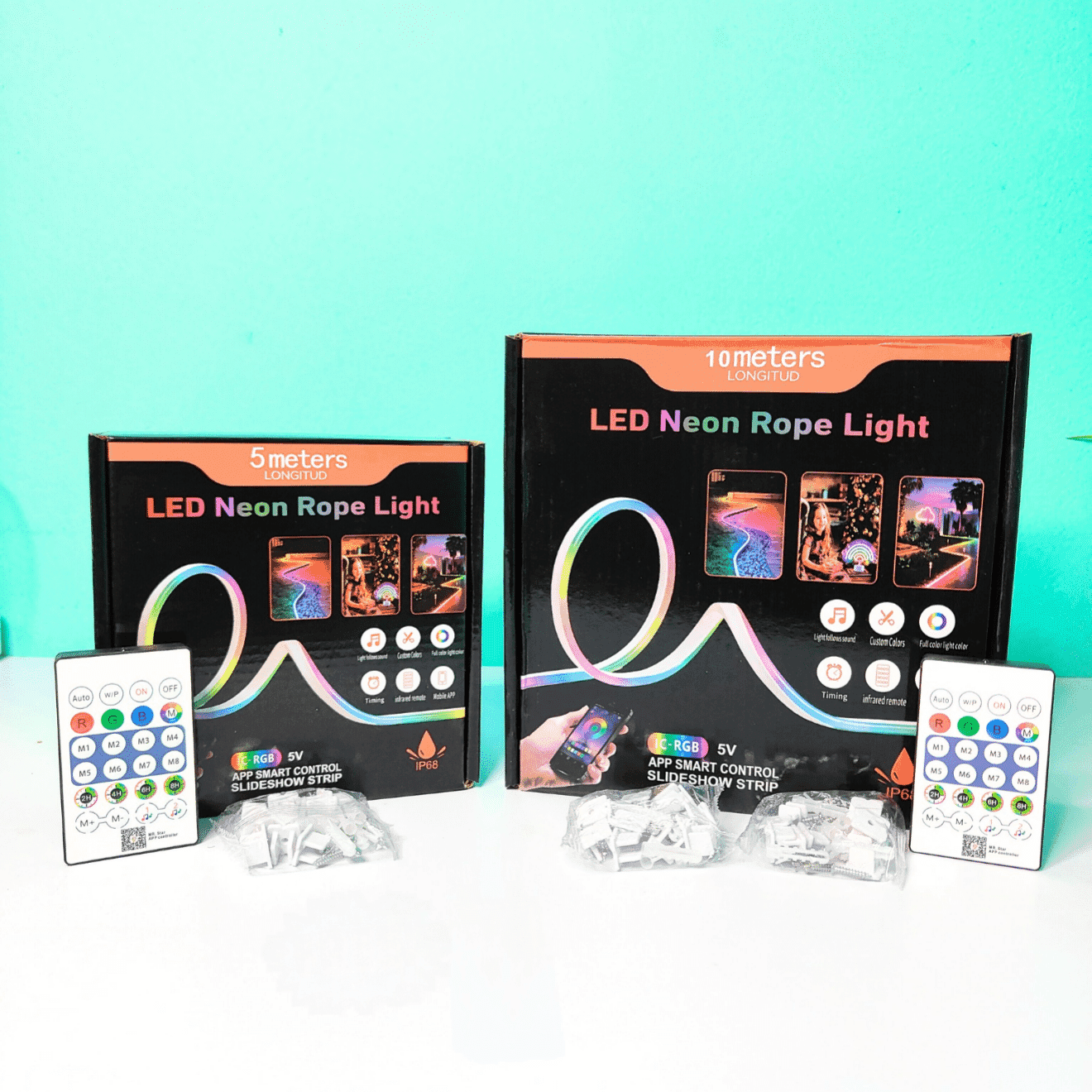 RGB Neon Strip Light - ৫ মিটার ( ১৬ ফুট )