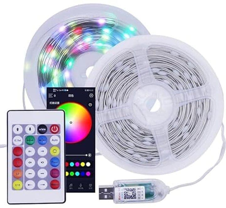 10 Meter RGB Strip Lights - Apps Control - Waterproof